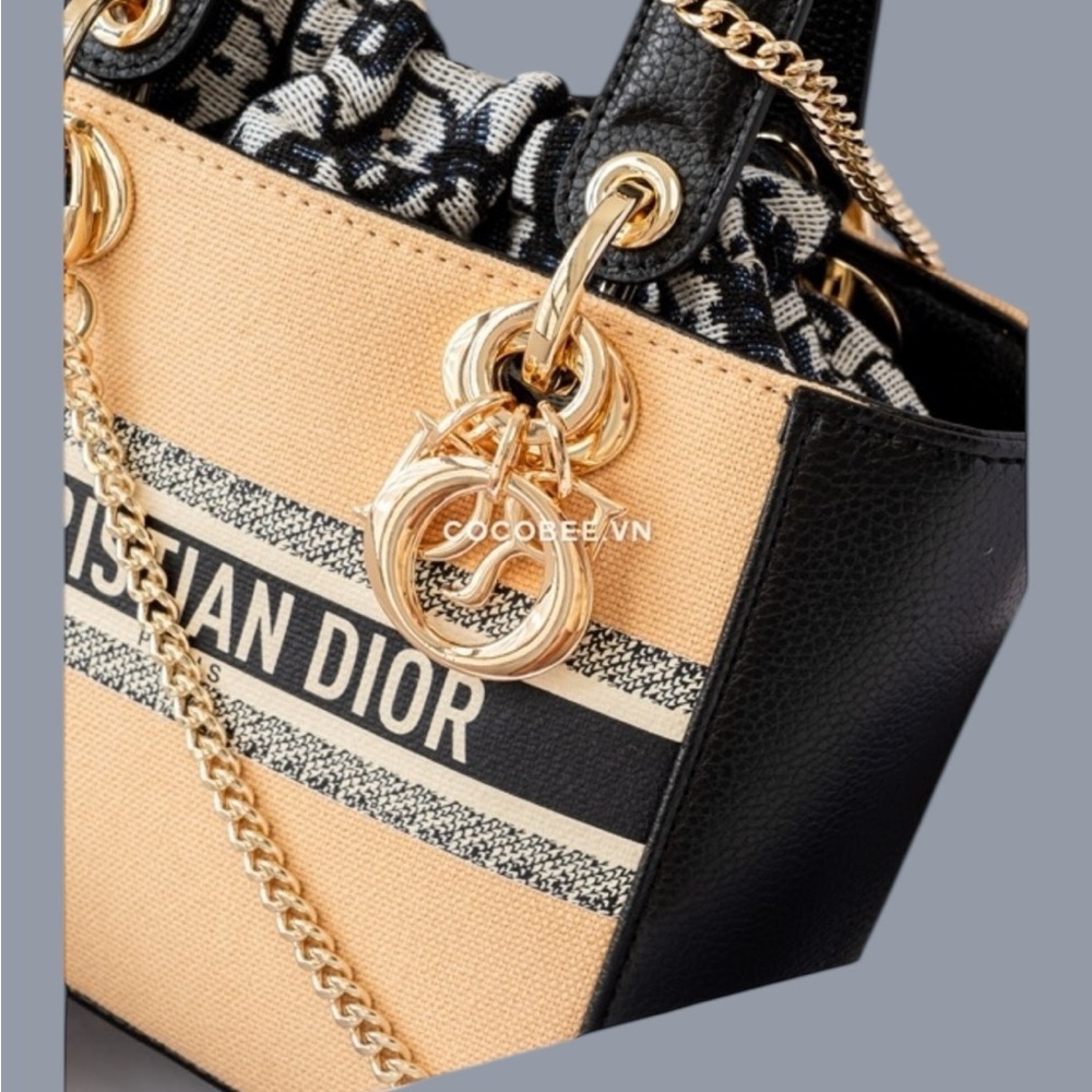 GWP Dior Black and Tan Tote Bag - Picture 8 of 8